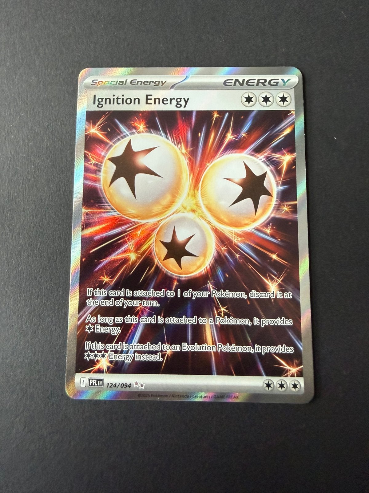PFL 124/094 Ignition Energy, Ophalen of Verzenden, Nieuw, Losse kaart