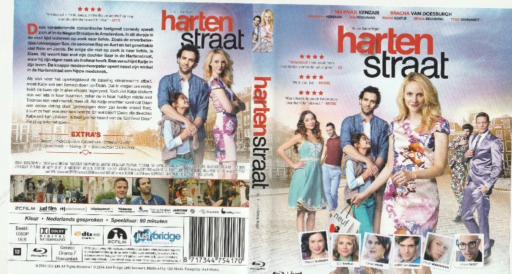 Harten straat blu ray, Ophalen of Verzenden, Zo goed als nieuw