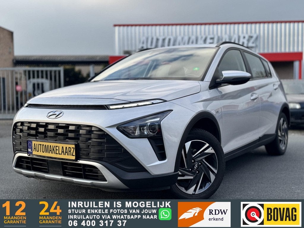Hyundai Bayon 1.0 T-GDI Premium|Mild Hybrid|CARPLAY|CAMERA|L, Auto's, Hyundai, 12 maanden, Euro 6, Bedrijf, 3 cilinders