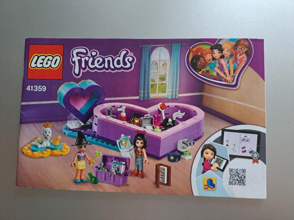 Lego Friends 41359 - Hartvormige dozen - compleet met boekje, Lego, Friends, Ophalen of Verzenden, Complete set