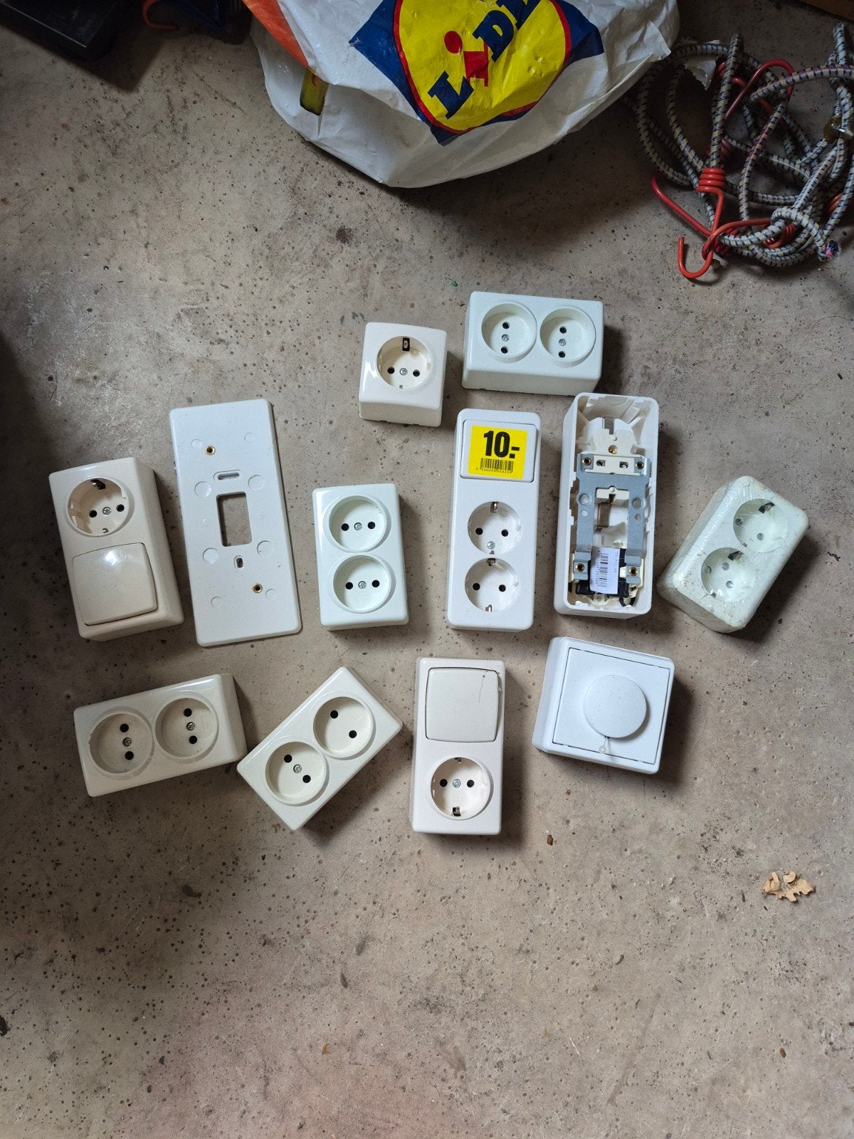 verschillende wandcontactdozen, Ophalen of Verzenden, Nieuw