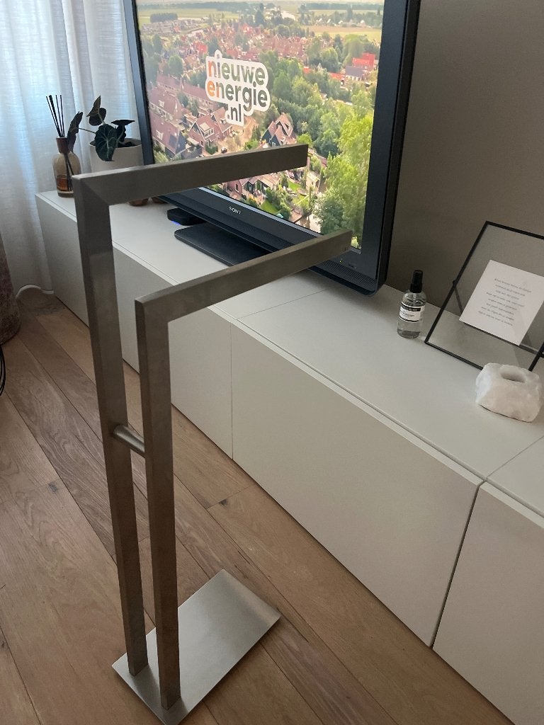 Handdoekhouder zack rvs metaal badkamer, Ophalen, Gebruikt, Handdoekenrek, Overige merken