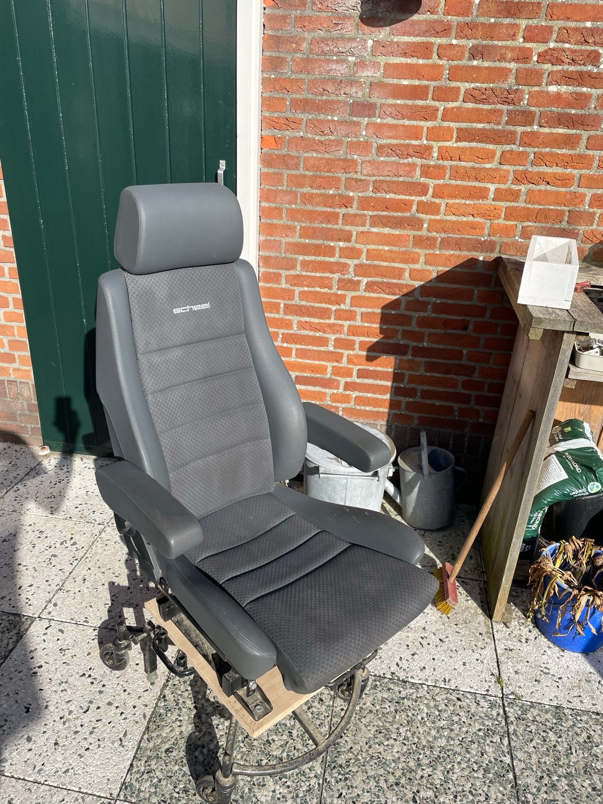 Scheel Traveller 2XL autostoel, Ophalen