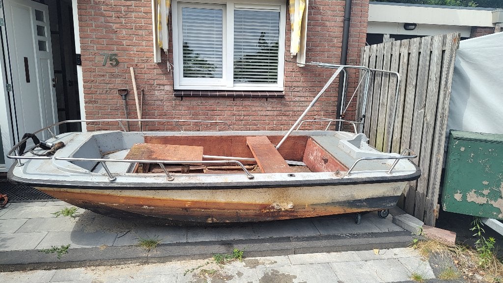 Dory polyester boot 4 meter – opknapper, Ophalen, Gebruikt, Overige typen, Motorboot