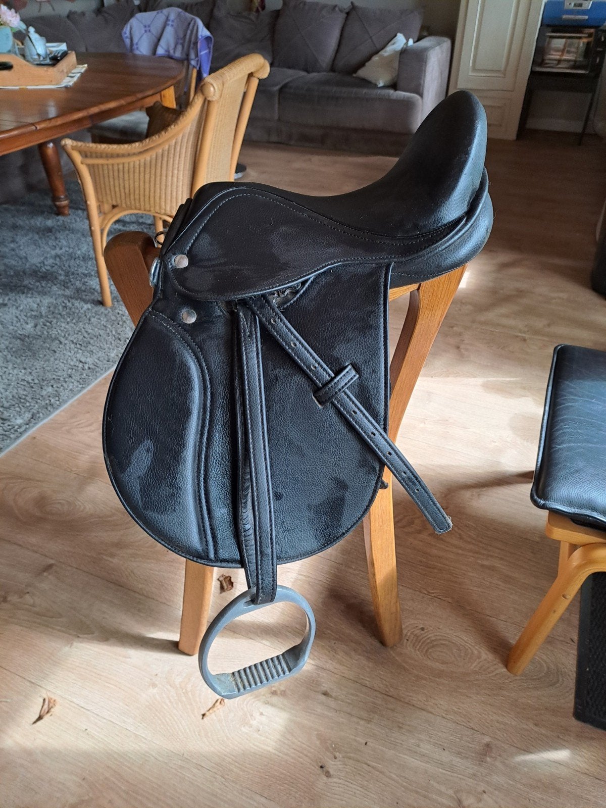 pony zadel, Dieren en Toebehoren, Ophalen of Verzenden, Zo goed als nieuw