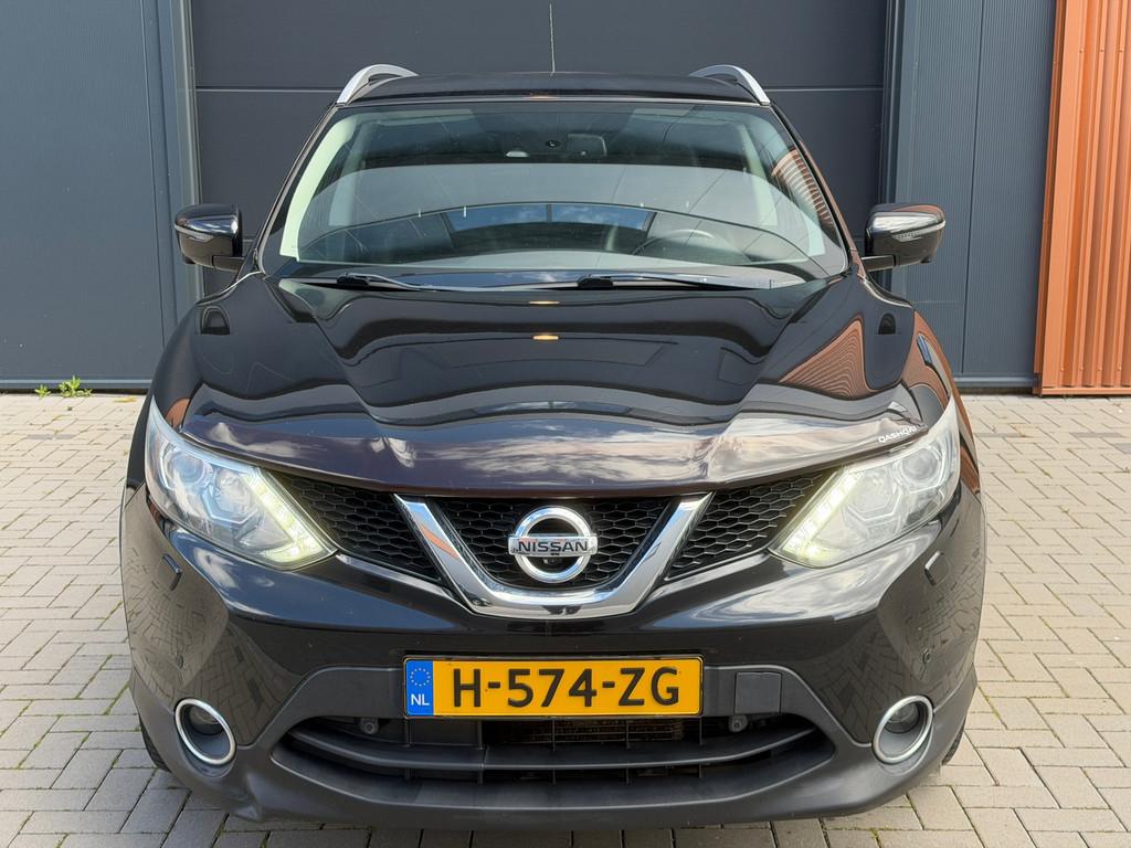 Nissan Qashqai 1.2 Tekna|Nieuwe Ketting|360 Graden Camera|Tr, Auto's, Nissan, Gebruikt, 4 cilinders, Zwart, Bedrijf