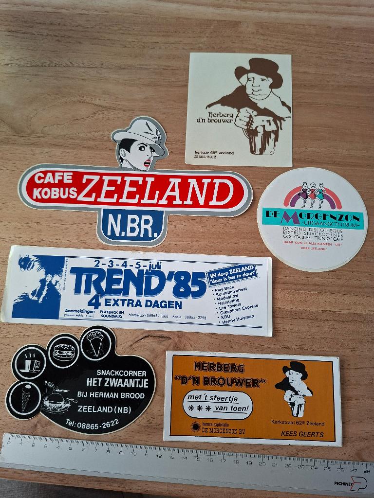 Stickers Zeeland (nb), Ophalen of Verzenden, Zo goed als nieuw, Overige typen