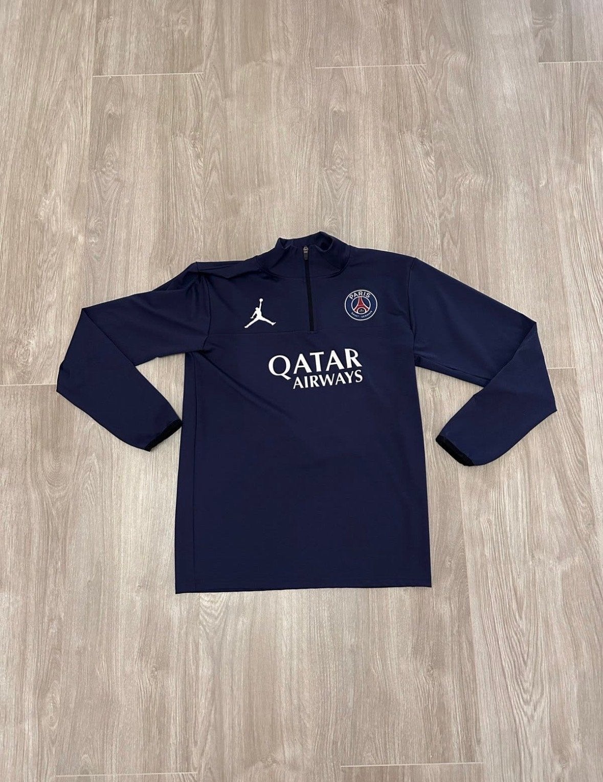 PSG Trainingstrui - Donkerblauw - Maat M, Maat 52/54 (L), Blauw, Ophalen of Verzenden, Zo goed als nieuw