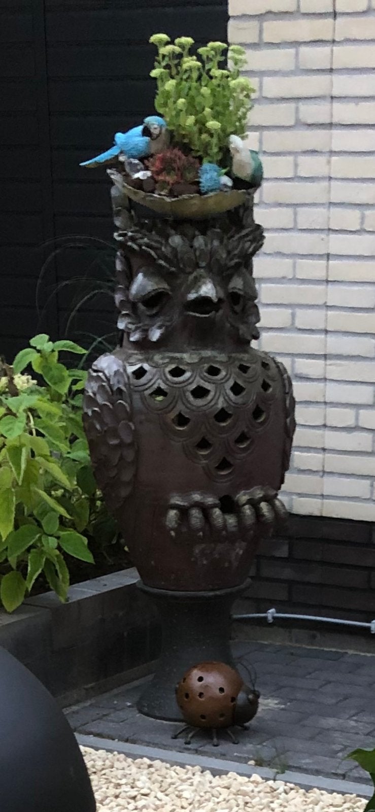 Tuin uil, Ophalen of Verzenden, Zo goed als nieuw, Kunststof