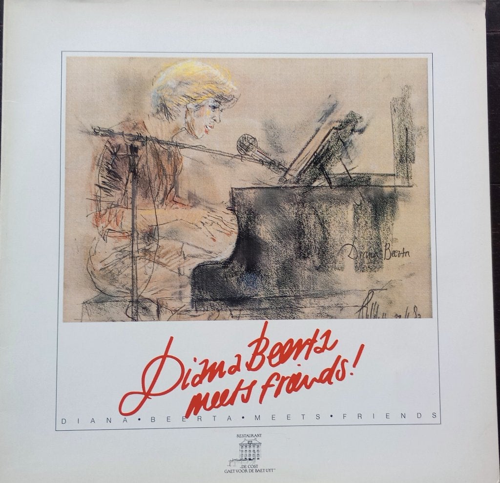 Diana Beerta – Diana Beerta Meets Friends! gesigneerd, 1980 tot heden, Ophalen of Verzenden, Zo goed als nieuw, 12 inch