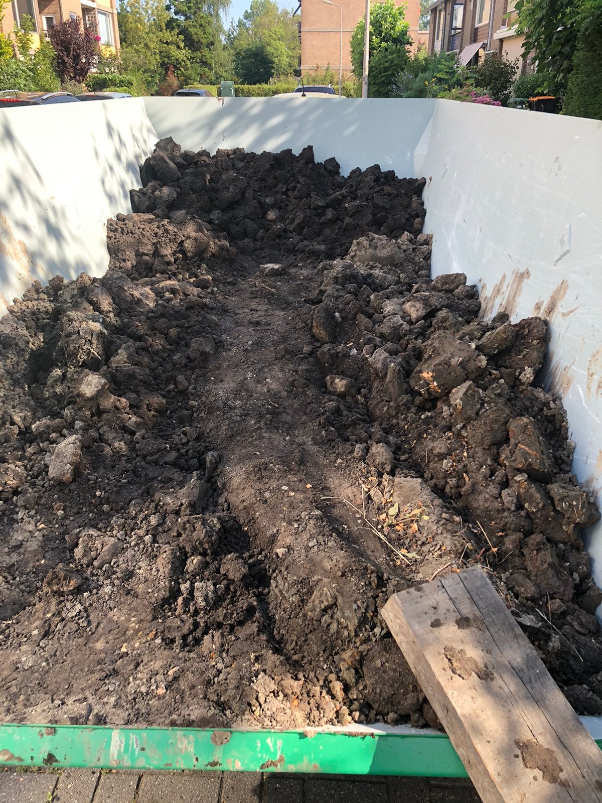 Tuinaarde grond gratis afhalen, Ophalen, Tuinaarde