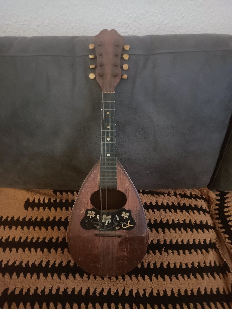 Antiek mandoline, Ophalen, Gebruikt