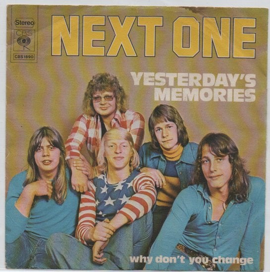 Palingpop: Next One: Yesterday's Memories, Cd's en Dvd's, Verzenden, 7 inch, Zo goed als nieuw, Beschermende buitenhoes