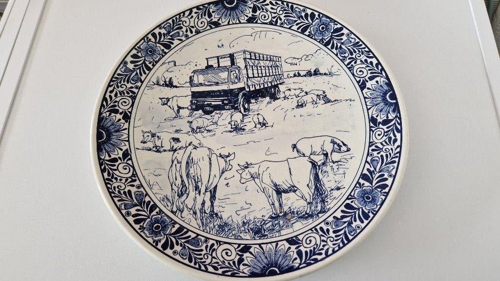 speciale oude delfts blauwe schotel, Ophalen of Verzenden