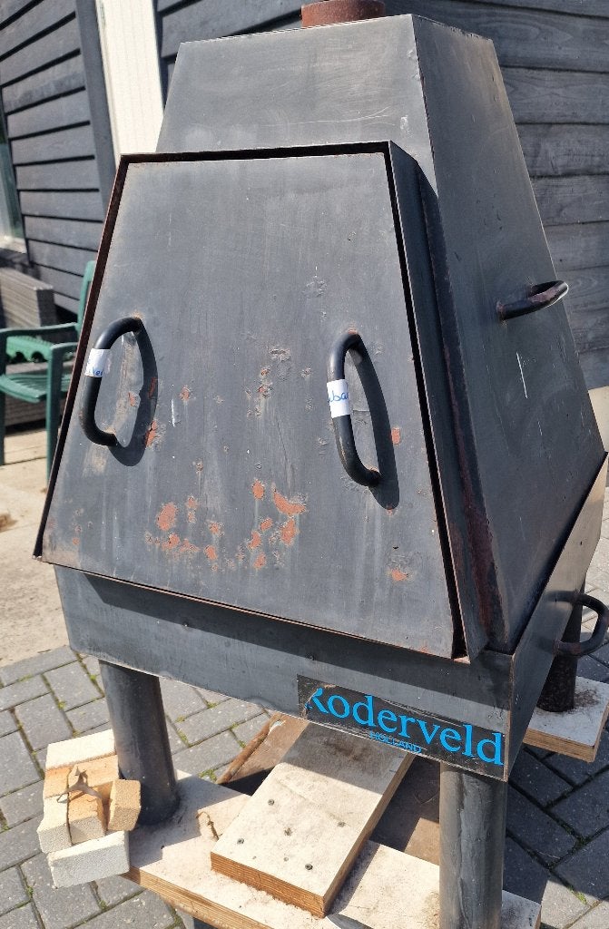 raku oven roderveld, Ophalen, Gebruikt