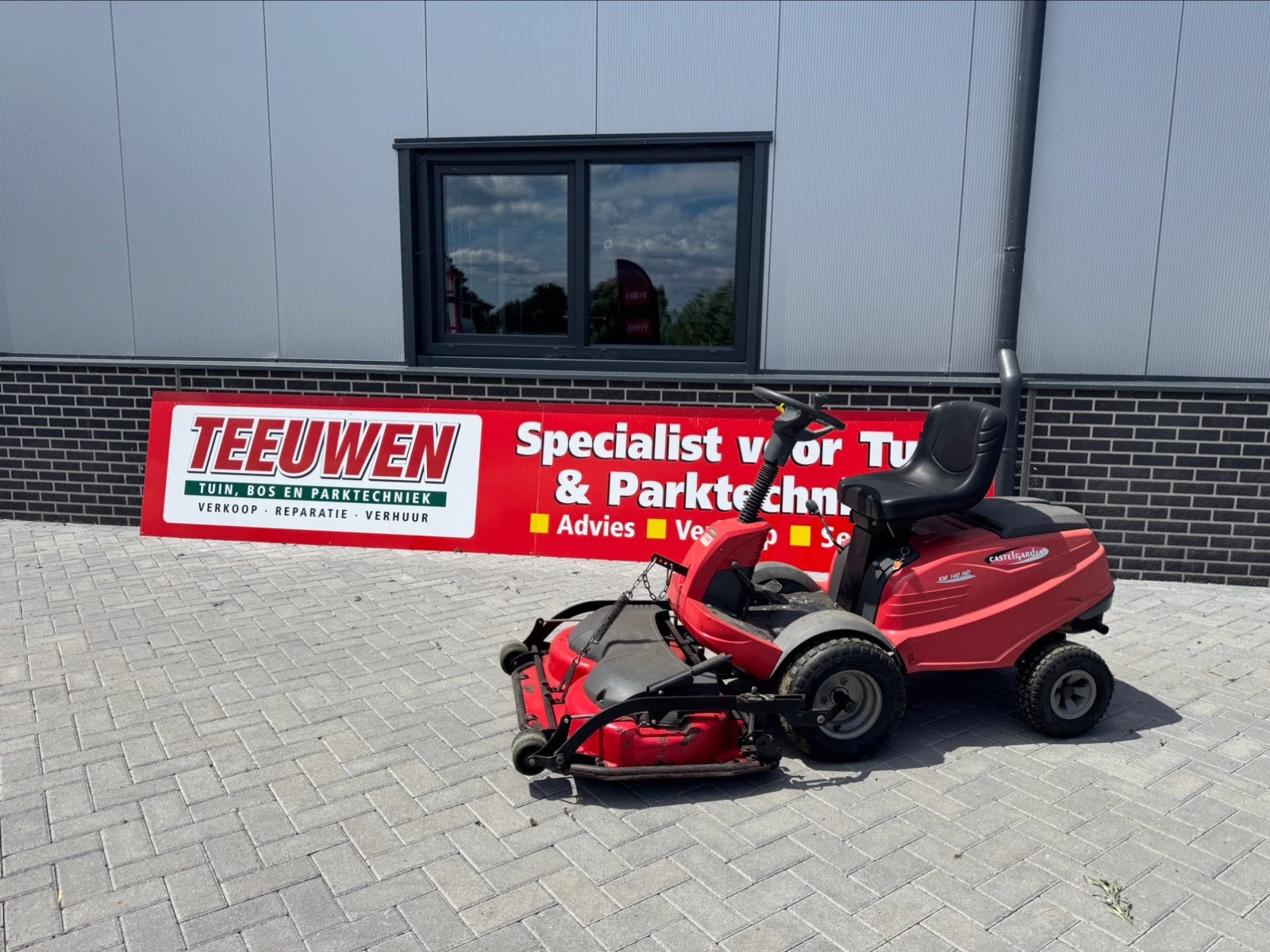 Stiga Villa/Castelgarden XM 140 HD hst, Gebruikt, Stiga, Teeuwen Tuinmachines, Verkoop@teeuwentuinmachines.nl