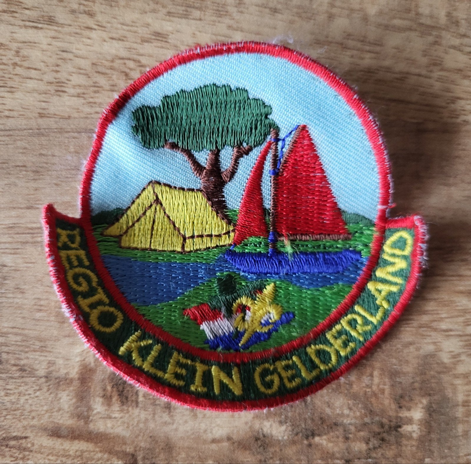 Scouting Insigne Badge 'Regio Klein Gelderland', Verzamelen, Ophalen of Verzenden, Gebruikt, Embleem, Speld of Insigne