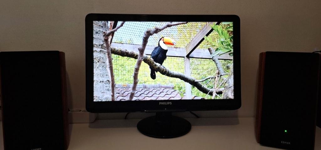 Philips 22 inch monitor 224E2, Philips, Gebruikt, HDMI, Full HD