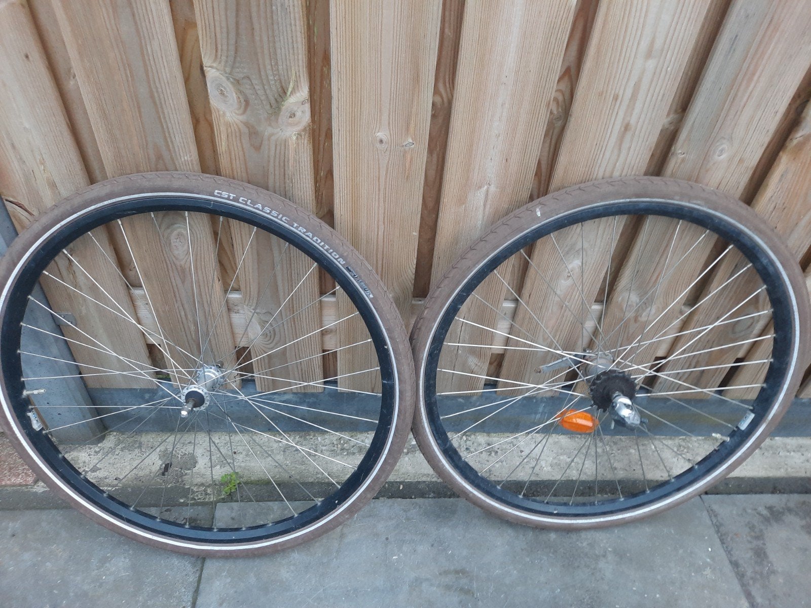 Verschillende setjes wielen voor gewone fietsen tourfietsen, Wiel, Gebruikt, Shimano Nexus, Overige materialen