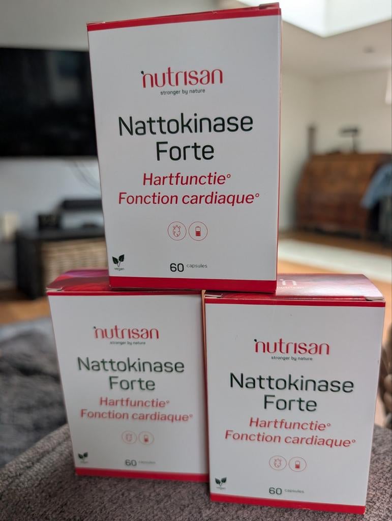 Nattokinase forte van Nutrisan, Ophalen of Verzenden