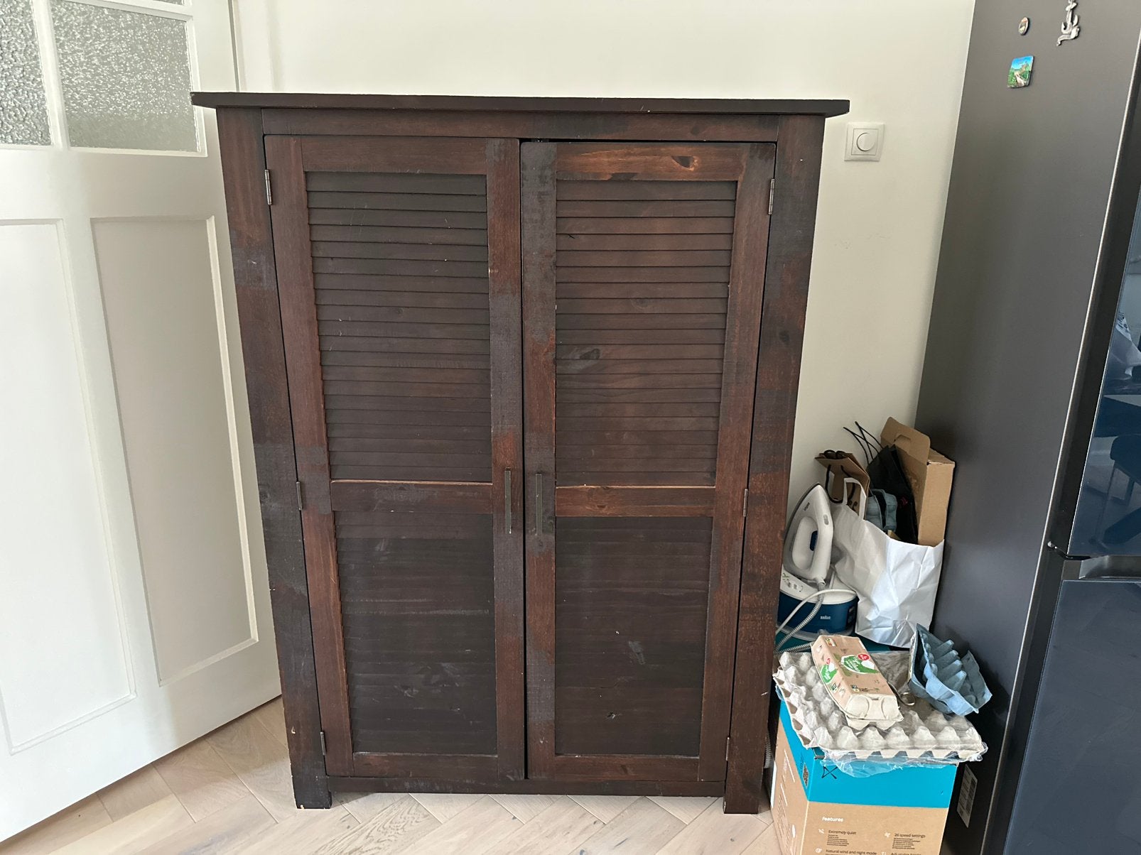 Kast, Ophalen, 100 tot 150 cm, Koloniale, 150 tot 200 cm