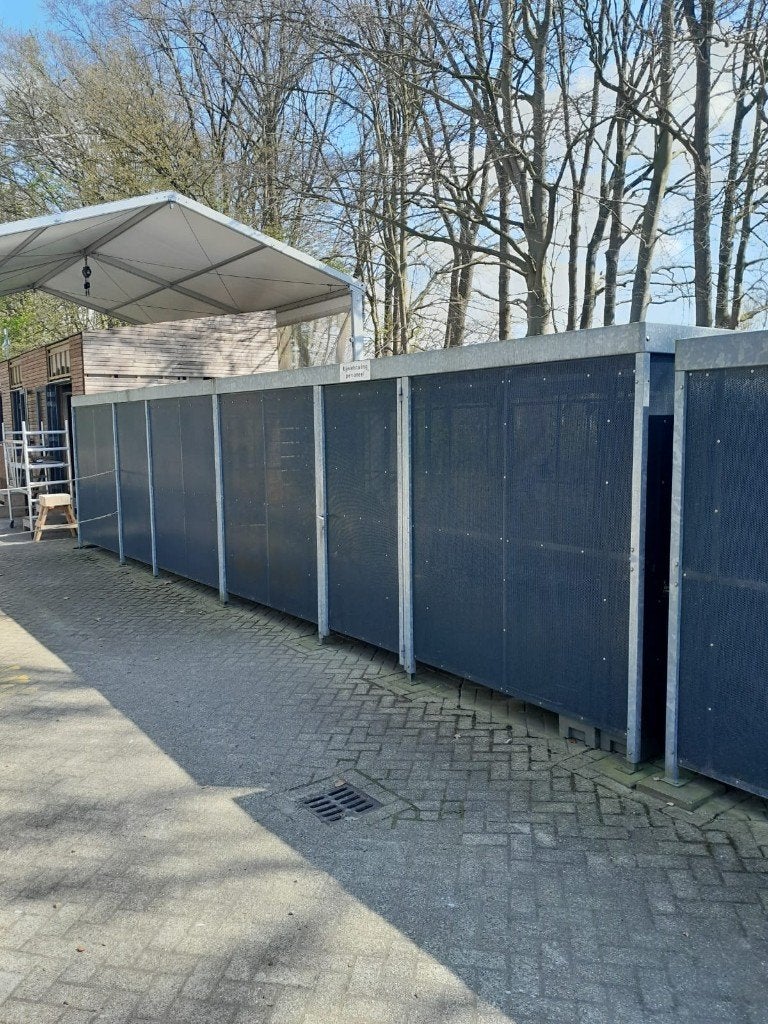 fietsenberging, Ophalen, Gebruikt, Metaal, Overige typen