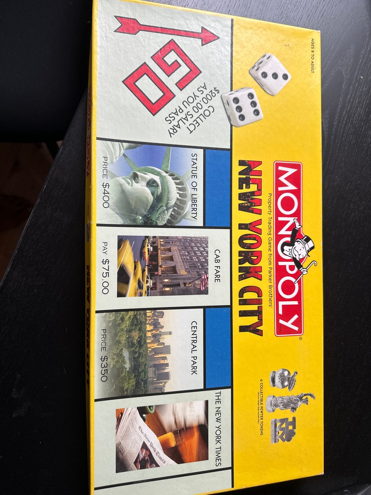 Monopoly New York City Editie - Zo goed als nieuw, Hobby en Vrije tijd, Gezelschapsspellen | Bordspellen, Vijf spelers of meer