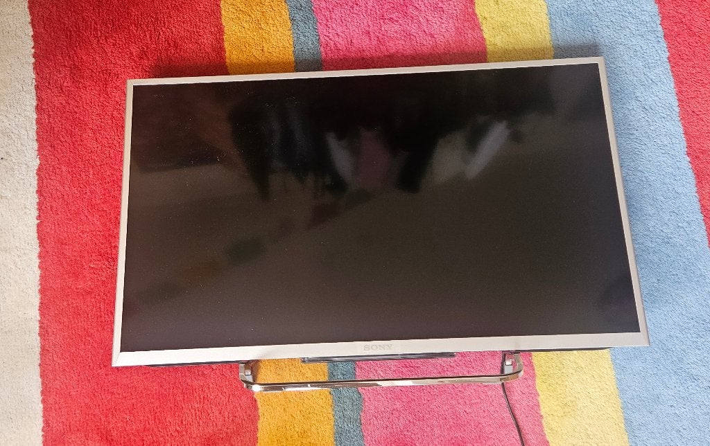 Sony bravia 32 inch, inclusief Chrome dongle, Ophalen, Gebruikt, 50 Hz, LCD