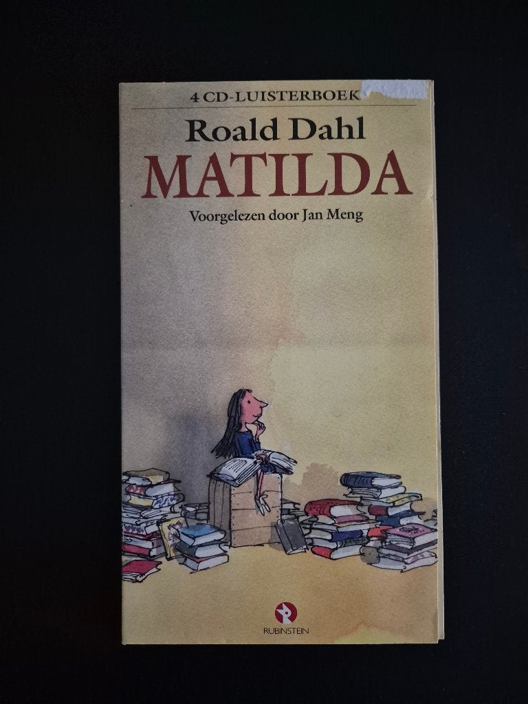 Mathilda Roald Dahl 4 cd Luisterboek, Boeken, Luisterboeken, Verzenden, Roald Dahl, Cd, Kind