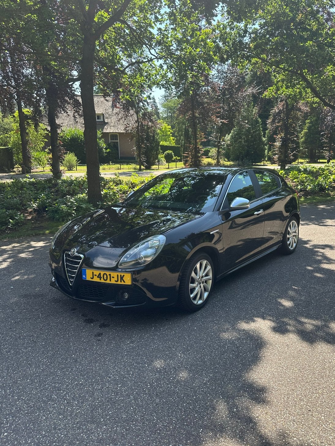Alfa Romeo Giulietta 1.4 Turbo 2011 Zwart, Auto's, Alfa Romeo, Voorwielaandrijving, Zwart, 4 cilinders, Zwart