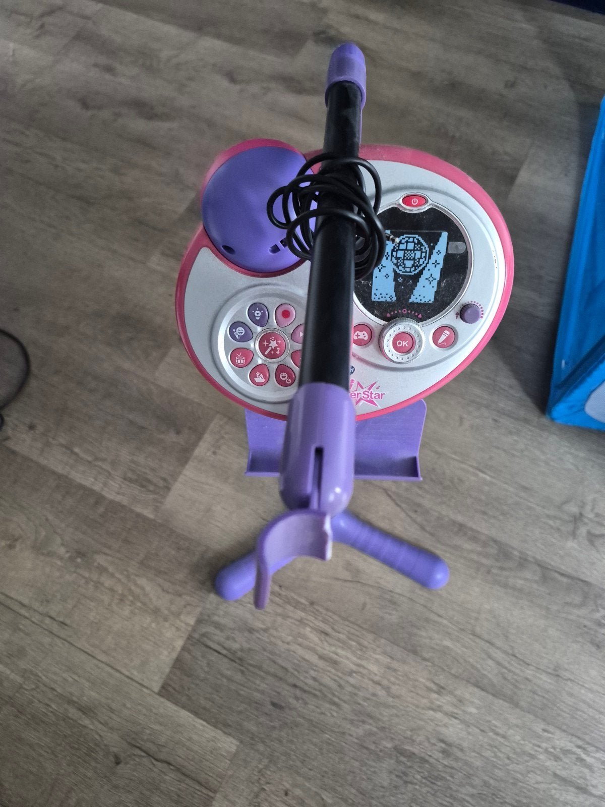 VTech Kidi Super Star Microfoon met standaard, Ophalen, Gebruikt, Overige typen, Met licht