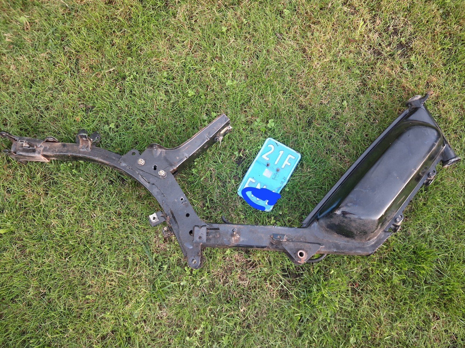 frame peugeot fox de luxe met kenteken, Ophalen of Verzenden, Gebruikt
