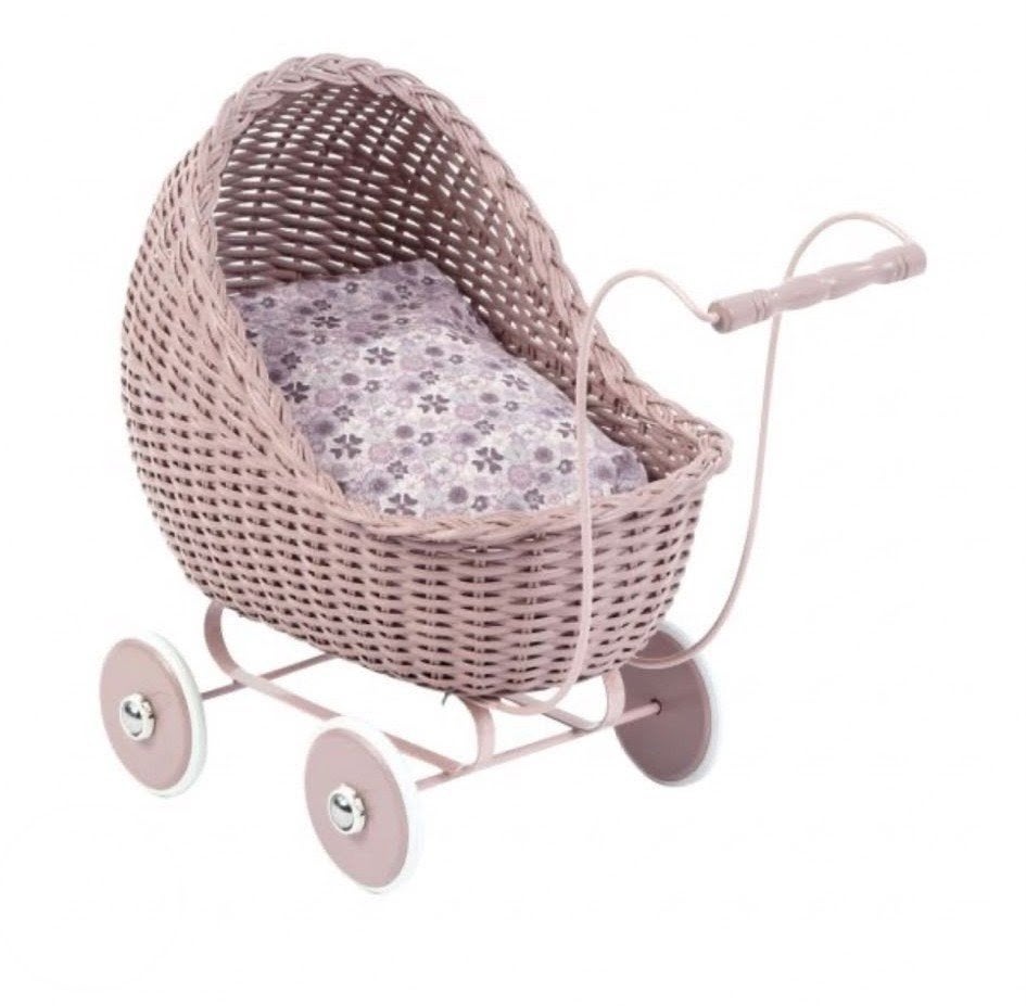 Roze poppenwagen met kussentje en dekentje - topstaat, Kinderen en Baby's, Ophalen of Verzenden, Zo goed als nieuw, Overige typen