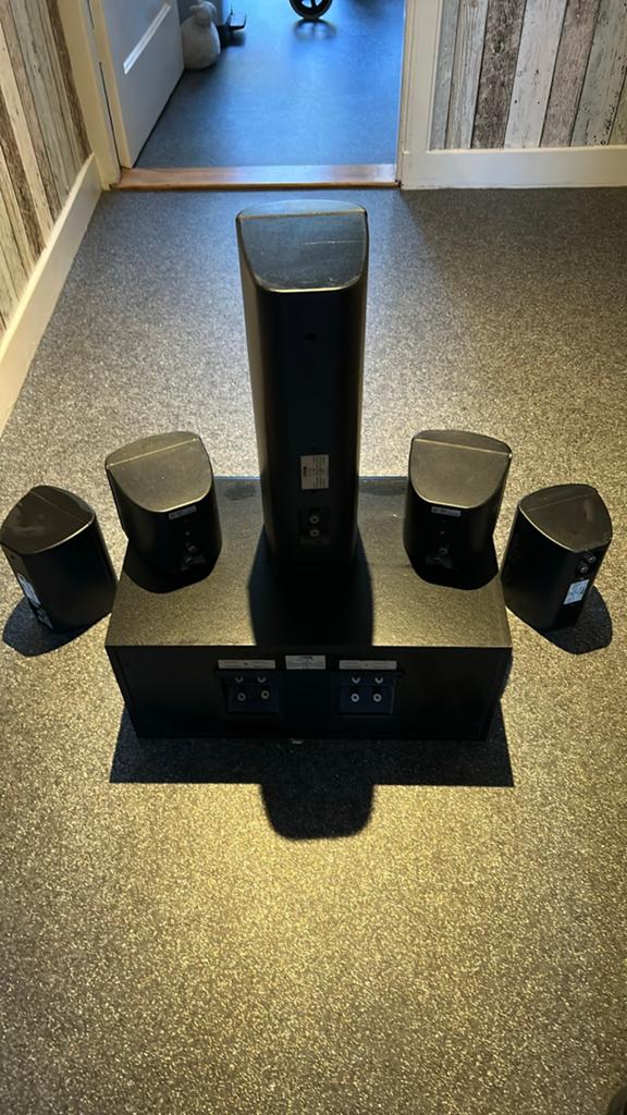 Canton Combi 24 DC 5.1 Home Cinema Luidsprekersysteem, Overige merken, Gebruikt, 70 watt of meer, Ophalen of Verzenden