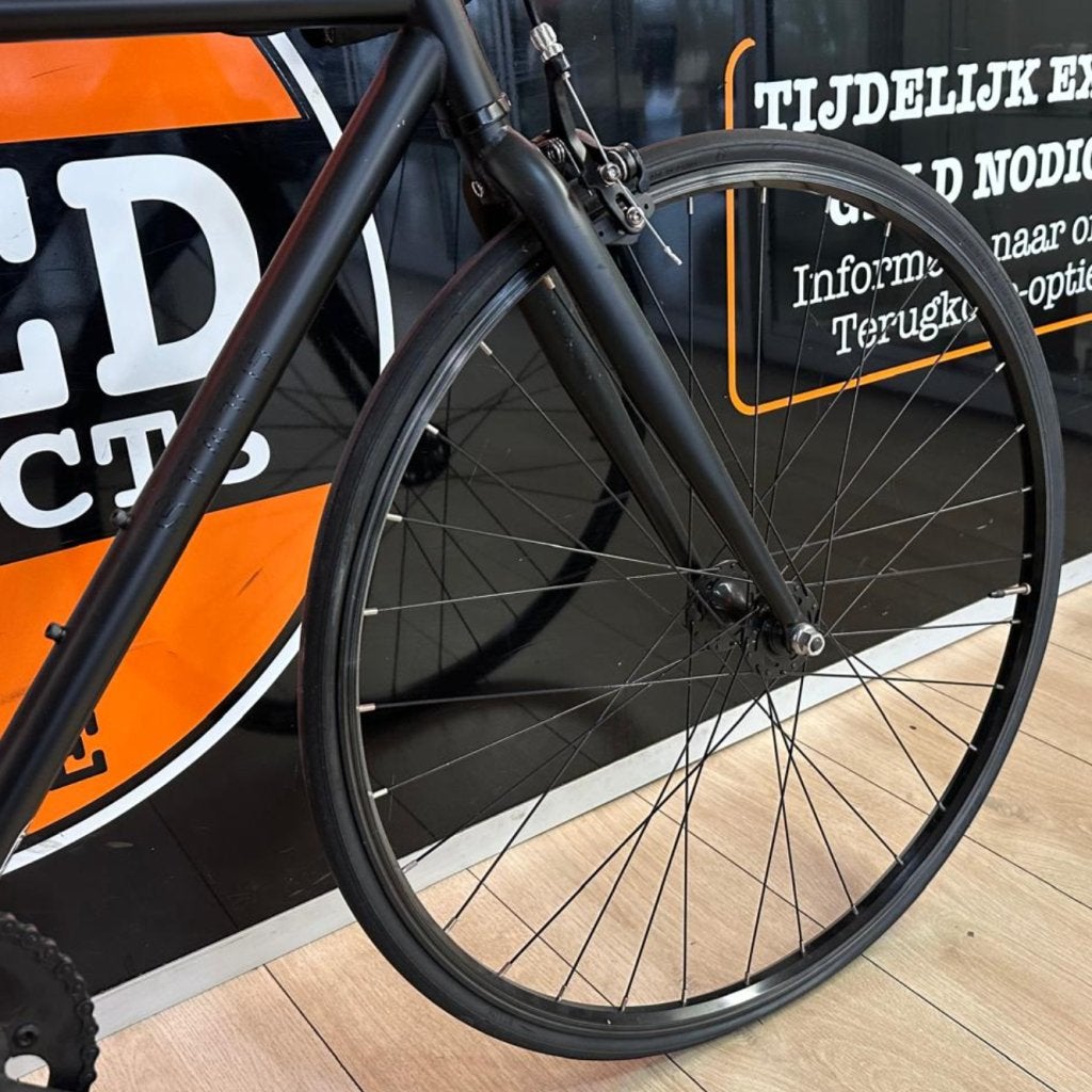 State Bicycle 4130 Fixed Gear mat zwart| nette staat, Flex Ltd., Gebruikt, https://flex.com/contact-us, Nobelstraat 10, 5807 GA Oostrum LB, Limburg, Nederland