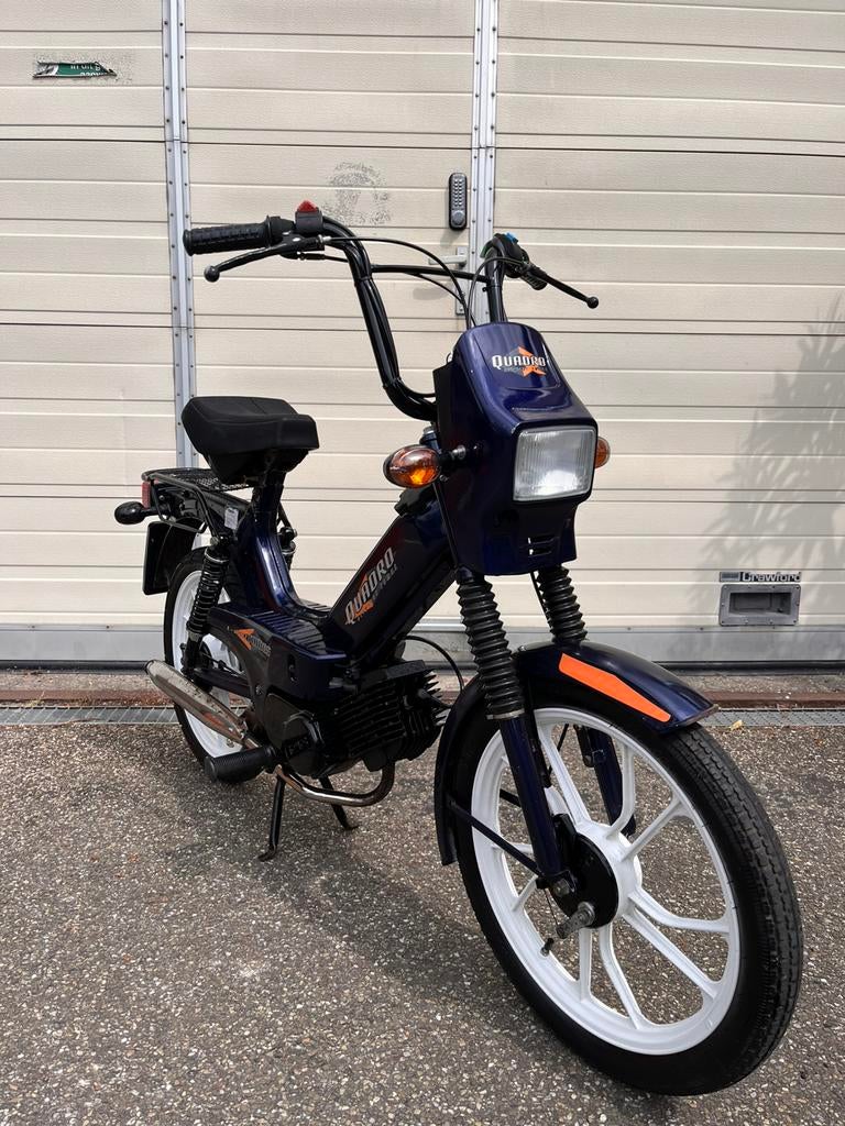 Tomos Quadro E-start 25km snorfiets 2005, Fietsen en Brommers, Gebruikt, 2 versnellingen, Quadro, Maximaal 25 km/u
