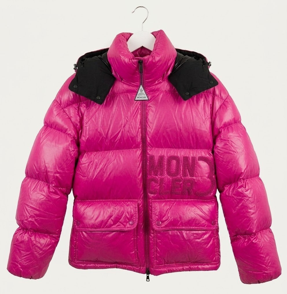 Moncler Abbaye Damesjas – Fuchsia Roze – Maat 1 (S / FR 36), Ophalen of Verzenden, Nieuw, Maat 36 (S), Jack