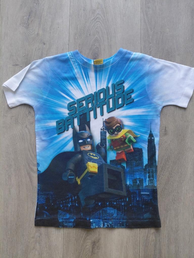 Lego batman shirt korte mouw maat 134-140, Lego batman, Ophalen of Verzenden, Zo goed als nieuw, Shirt of Longsleeve