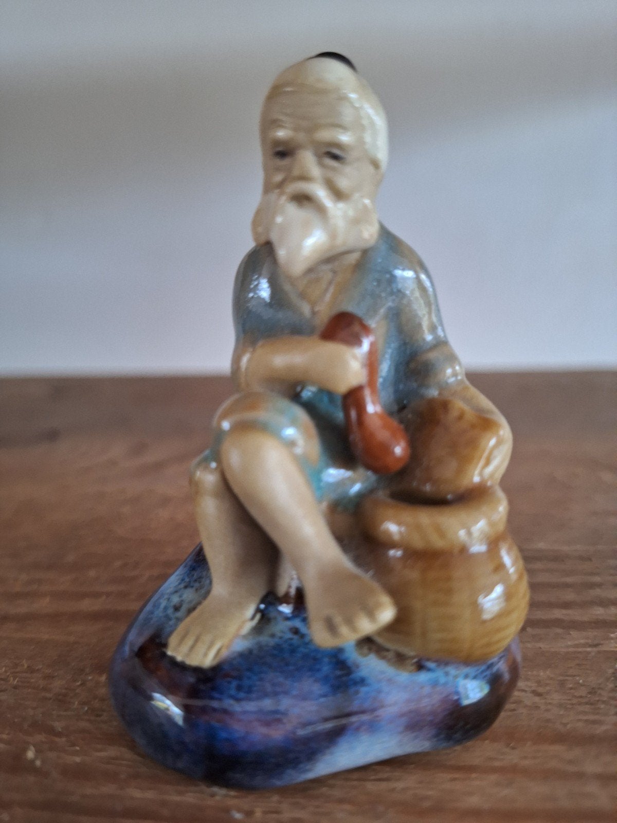 Chinese modderman keramiek, Ophalen of Verzenden, Zo goed als nieuw, Mens