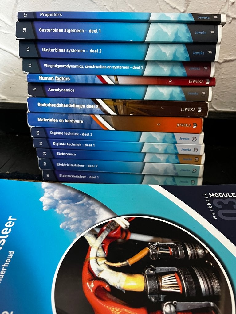JEWEKA Aircraft Maintenance and Training School boeken, Overige vakken, Diverse auteurs, Ophalen of Verzenden, Zo goed als nieuw