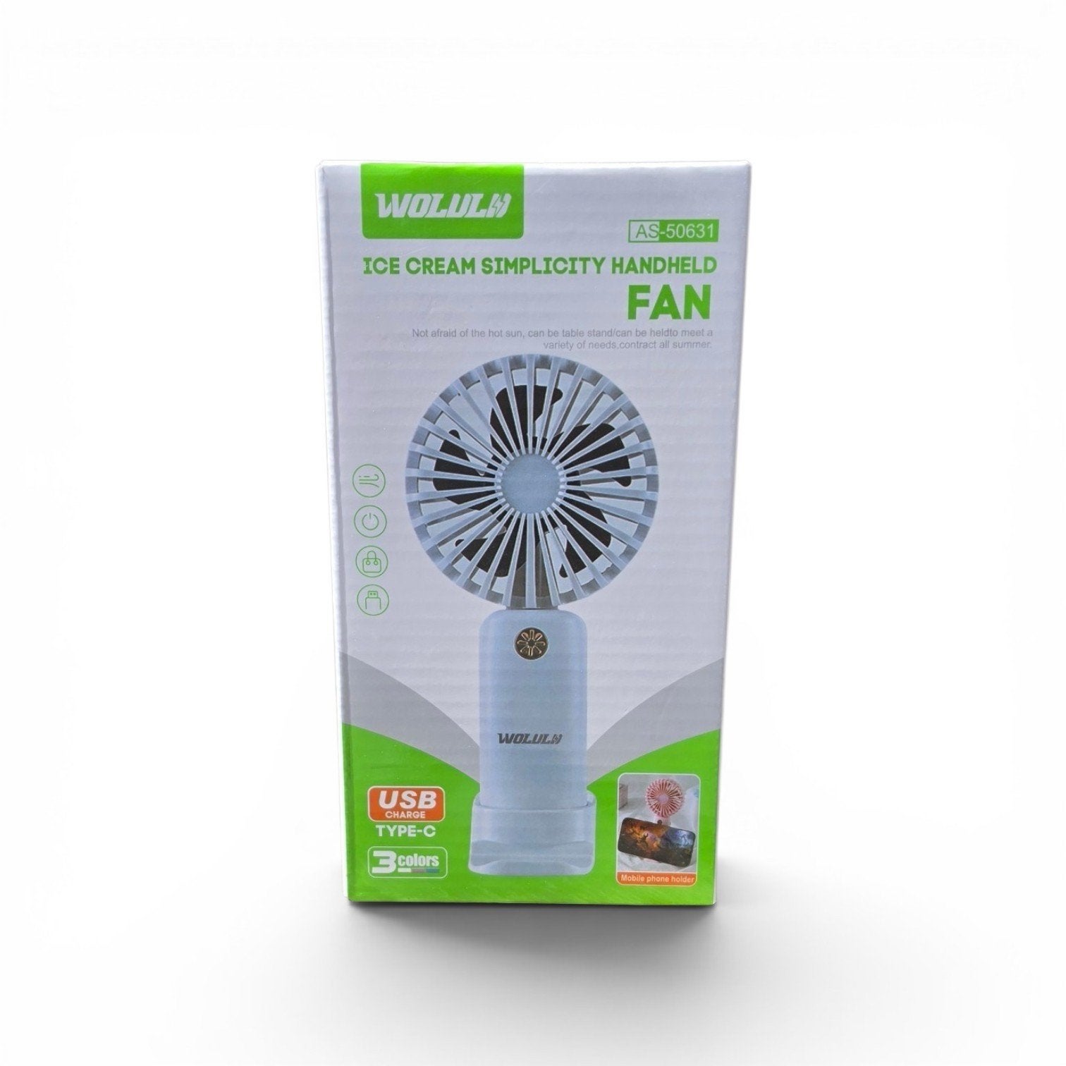 Partij hand ventilators oplaadbaar 12 stuks € 4,- p.st., ., Nieuw, Ophalen of Verzenden, .
