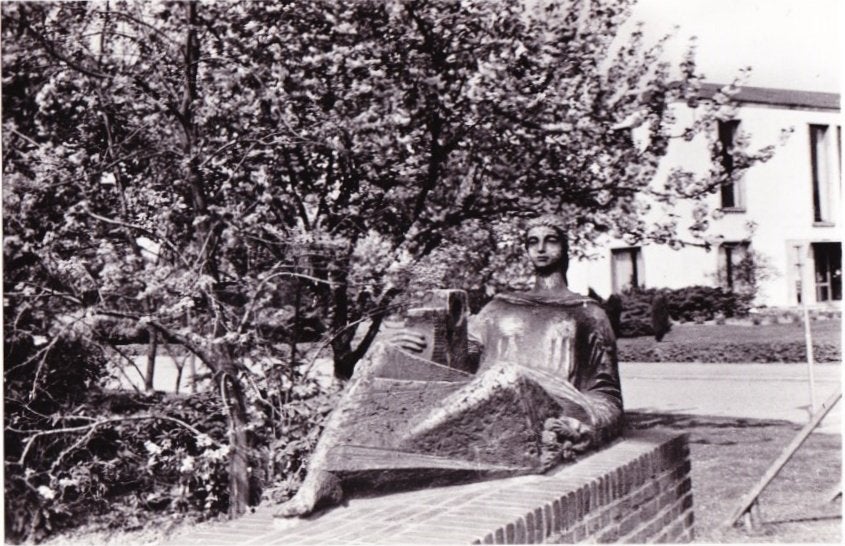 Schaesberg De Stenenmaagd Oude Ongelopen Ansichtkaart B1926, Verzamelen, Ophalen of Verzenden, 1940 tot 1960, Gelopen