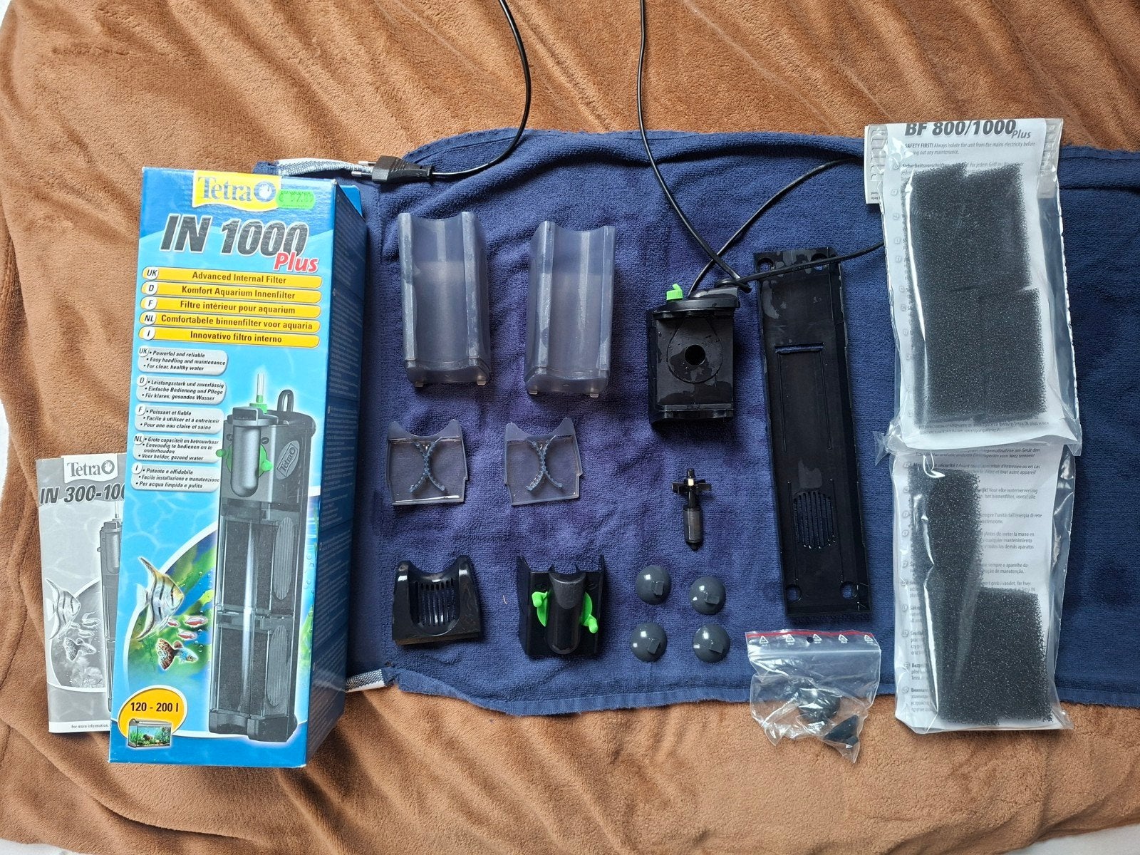 Tetra aquarium filter IN 1000 plus, Ophalen of Verzenden, Gebruikt