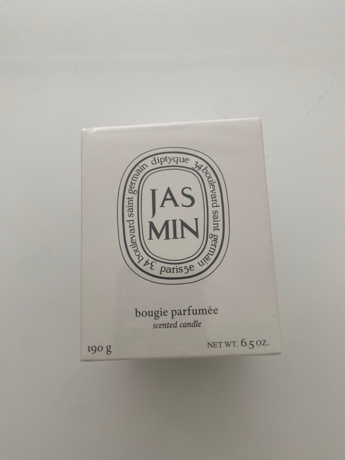 Diptyque Jasmin Geurkaars - Nieuw in verpakking, Huis en Inrichting, Verzenden, Overige merken, Kaars, Was
