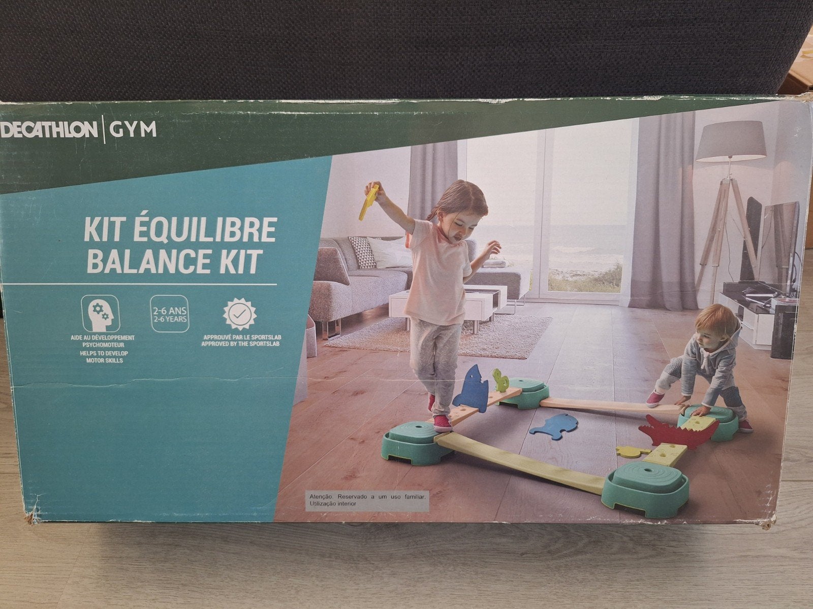 Decathlon Balanceer Set 2-6 jaar - Compleet in doos, Ophalen of Verzenden, Zo goed als nieuw, Ontdekken