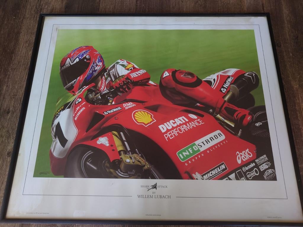 Carl Fogarty Ducati, Ophalen of Verzenden, Zo goed als nieuw, Motoren