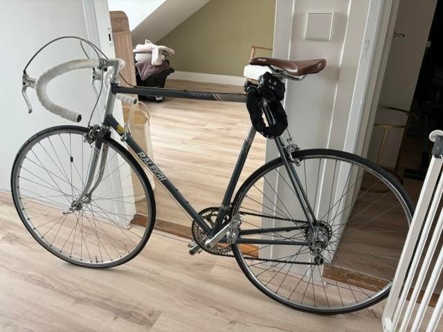 Vintage Raleigh racefiets - Klassieke stijl, Gebruikt, 10 tot 15 versnellingen, 53 tot 57 cm, Ophalen