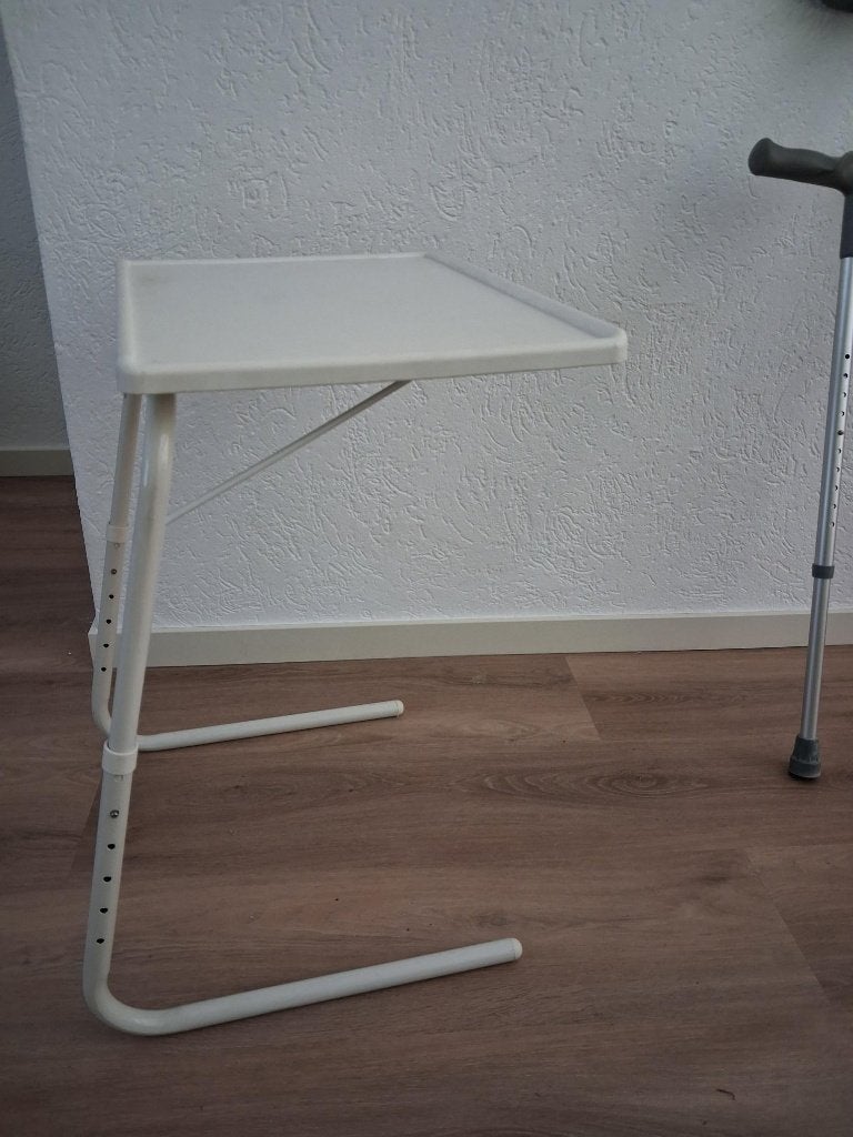 lichtgewicht bedtafeltje, Ophalen, Gebruikt