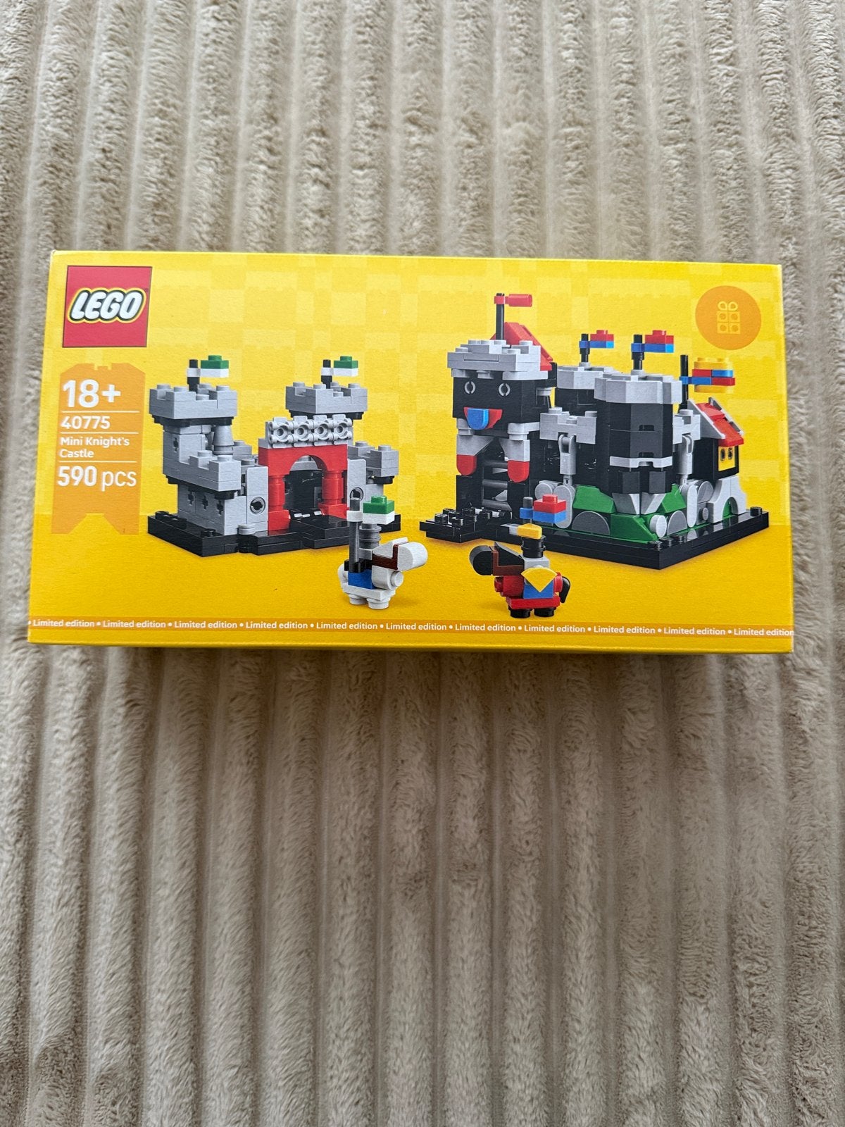 Lego 40775 Mini Knight's Castle Nieuw en Ongeopend, Lego, Nieuw, Ophalen of Verzenden, Castle