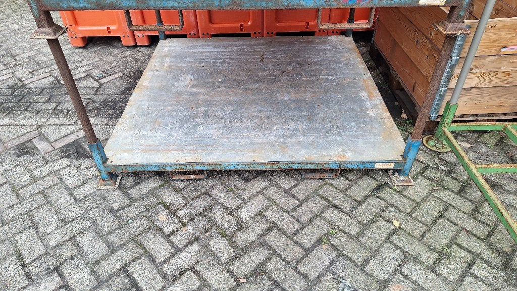 Transportrek /Stapelrack/stapelbokken/ Schotelpallet, Ophalen, Gebruikt, Industriepark 2a 9351PA Leek, Handmatig